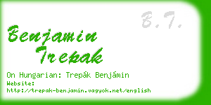 benjamin trepak business card